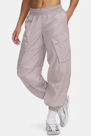 Under Armour Unstoppable Hose aus glänzendem Webstoff mit weitem Bein für Damen Dawn / Dawn L
