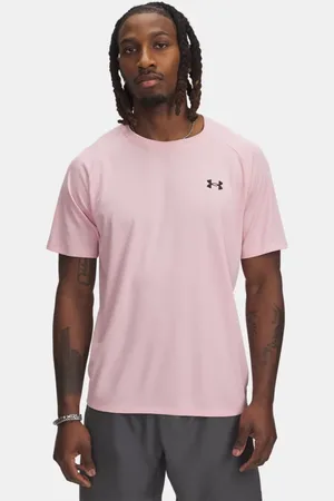 Under Armour Tech™ Strukturiertes Kurzarm-Oberteil für Herren Prime / Schwarz L