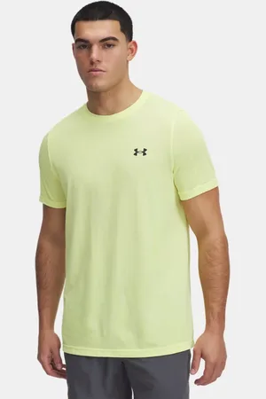 Under Armour Vanish Seamless Kurzarmoberteil für Herren Sonic / Schwarz L