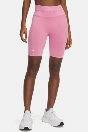 Under Armour Vanish Seamless Shorts mit Waschung für Damen Shaded Fuchsia / Weiß L