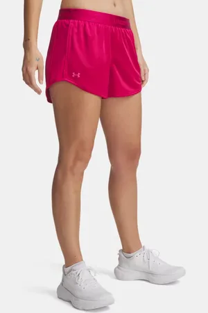 Under Armour Tech™ Play Up Shine Shorts (12,5 cm) für Mädchen Shaded Fuchsia / Virtual L