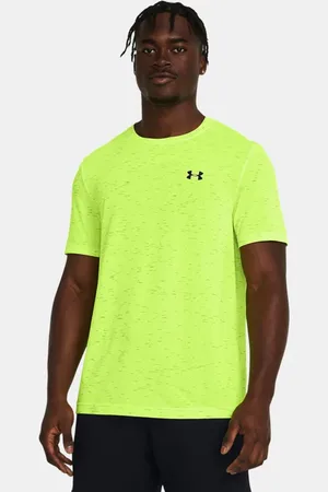 Under Armour Vanish Seamless Kurzarmoberteil für Herren High Vis / Schwarz L