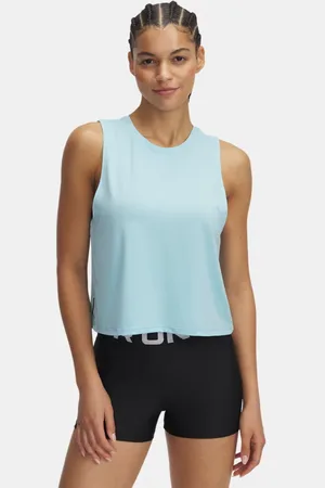 Under Armour Vanish Elite Vent Crop-Top für Damen Stream / Stream L