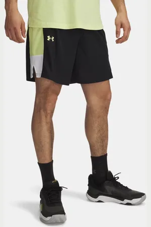 Under Armour Zone Shorts (18 cm) für Herren / Sonic Gelb / Sonic Gelb L