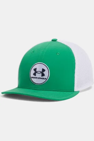 Under Armour Iso-Chill Drive Low Kappe aus Stretch für Herren Team Kelly / Midnight Blaue Marine L/XL