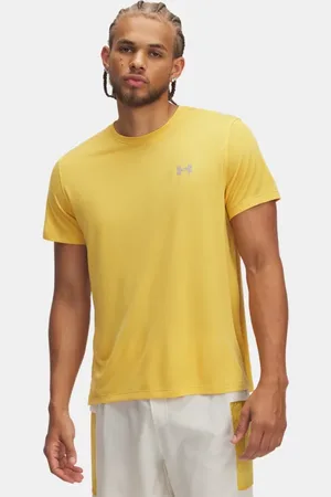 Under Armour Trail Run Kurzarmoberteil für Herren Noble Gold / Reflektierend L