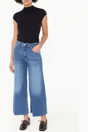 Citizens of Humanity Cropped Wide-Leg-Jeans 