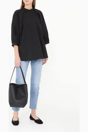 Fabiana Filippi Bluse mit Ballonärmeln
