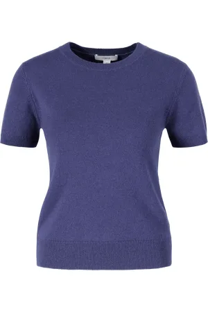 Vince Kurzarm Woll-Cashmere Shirt
