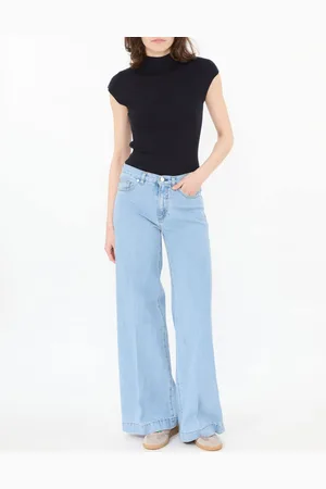 Nine In The Morning Wide-Leg-Jeans 
