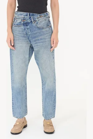 R13 Asymmetrische Relaxed-Fit Jeans 