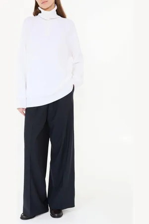Fabiana Filippi Rollkragenpullover mit Knopfleiste