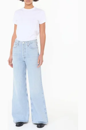AGOLDE Relaxed-Fit-Jeans Hellblau