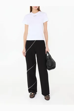 Alaïa T-Shirt mit Logo-Print