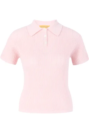 Guest In Residence Cashmere-Poloshirt in