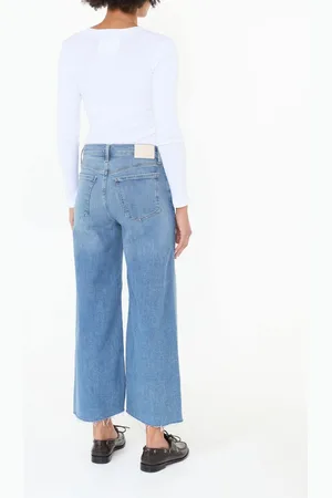 Citizens of Humanity Cropped Wide-Leg-Jeans 