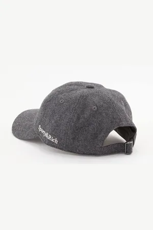 Sporty & Rich Baseballcap Anthrazit