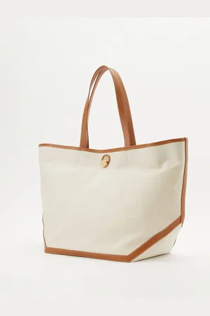 Fabiana Filippi Shopper Beige/