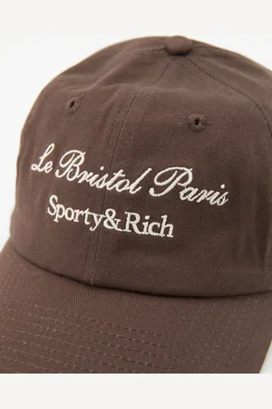 Sporty & Rich Baseballcap Dunkelbraun