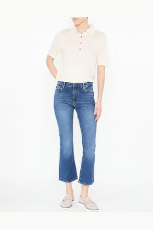 AG Jeans High-Rise Flare Crop 