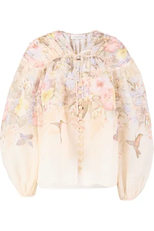 ZIMMERMANN Leinen-Seidenbluse 