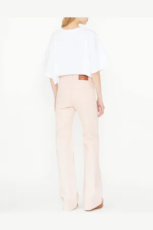Chloé Ausgestellte Jeans aus Baumwolle