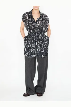 DRIES VAN NOTEN Seidenbluse 