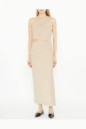 Max Mara Asymmetrisches Midikleid 