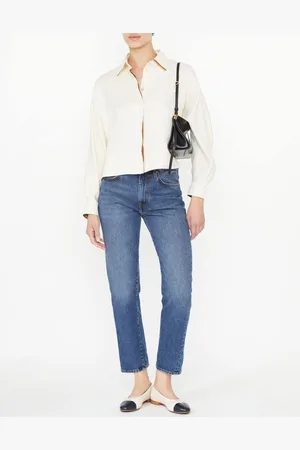 Max Mara Leinen-Seidenbluse 