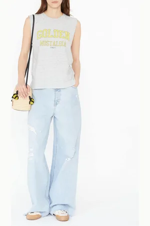 Golden Goose Wide-Leg-Jeans 