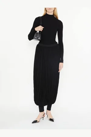 Alaïa Wollhose mit Fransen