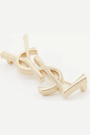 Saint Laurent Brosche Silber