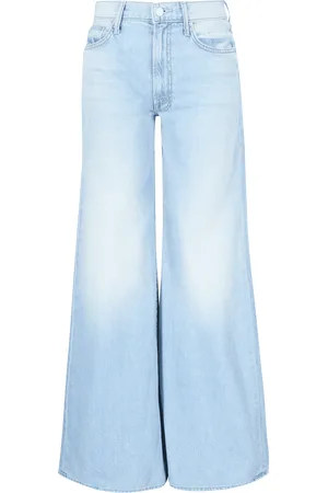 Mother Wide-Leg Jeans 