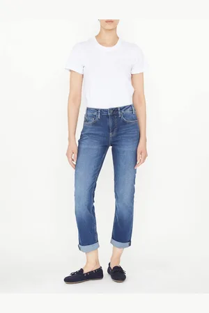 AG Jeans Mid-Rise Jeans 