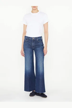 Mother Wide-Leg Jeans 