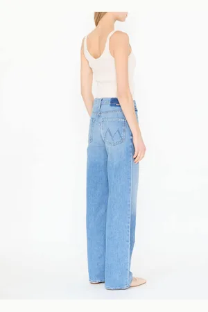 Mother Straight-Leg Jeans 