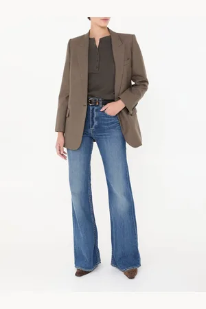 NILI LOTAN High-Rise Bootcut Jeans 