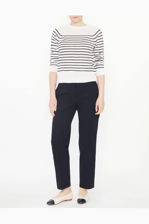 Fabiana Filippi Gestreifter Leinen-Baumwollpullover