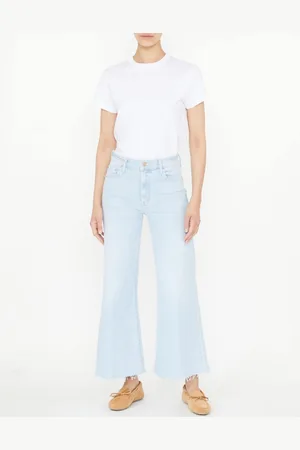 Mother Wide-Leg Jeans 