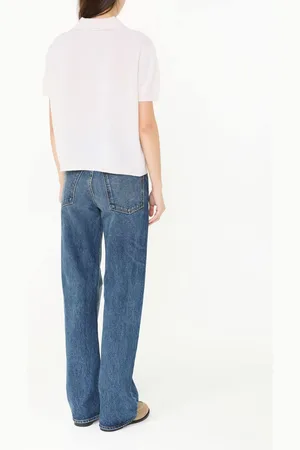 Iris von Arnim Cashmere-Seiden-Poloshirt 