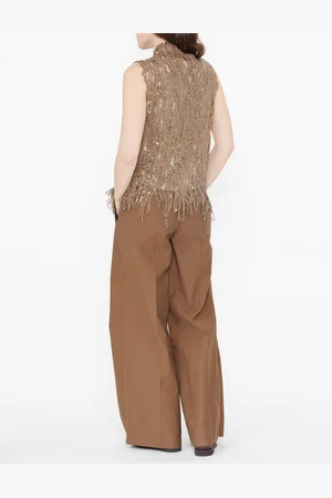 Brunello Cucinelli Stricktop mit Pailletten