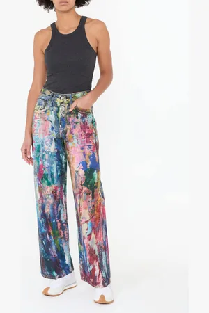Acne Studios Wide-Leg Jeans 