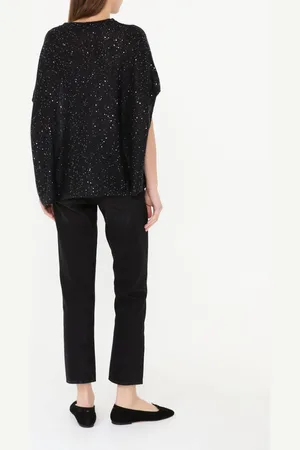 Fabiana Filippi Cape mit Pailletten