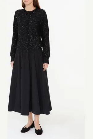 Fabiana Filippi Strickjacke mit Pailletten