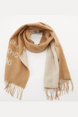 Acne Studios Wollschal mit Fransen in