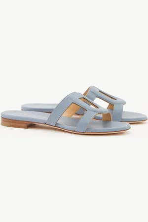 UNÜTZER Sandalen aus Mousse-Leder