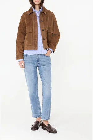 Brunello Cucinelli Straight-Leg Jeans Hellblau