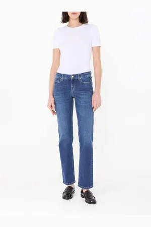 Cambio Straight-Leg Jeans 