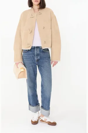 Jacquemus Lammfelljacke 