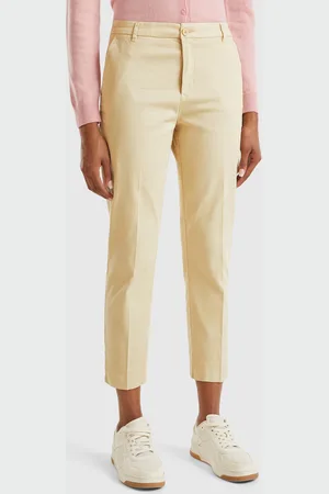 Benetton Kurze Chinohose Aus Stretch-baumwolle